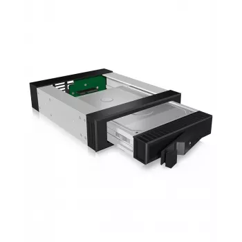 ICY BOX IB-129SSK-B 13,3 cm (5,25 tolli) esipaneel Must