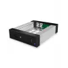ICY BOX IB-129SSK-B 13,3 cm (5,25 tolli) esipaneel Must