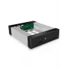 ICY BOX IB-129SSK-B 13,3 cm (5,25 tolli) esipaneel Must
