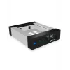 ICY BOX IB-129SSK-B 13,3 cm (5,25 tolli) esipaneel Must