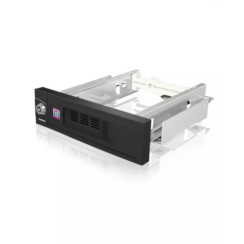 ICY BOX IB-168SK-B 13.3 cm (5.25 tolli) kandepaneel, must