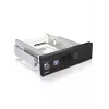 ICY BOX IB-168SK-B 13.3 cm (5.25 tolli) kandepaneel, must