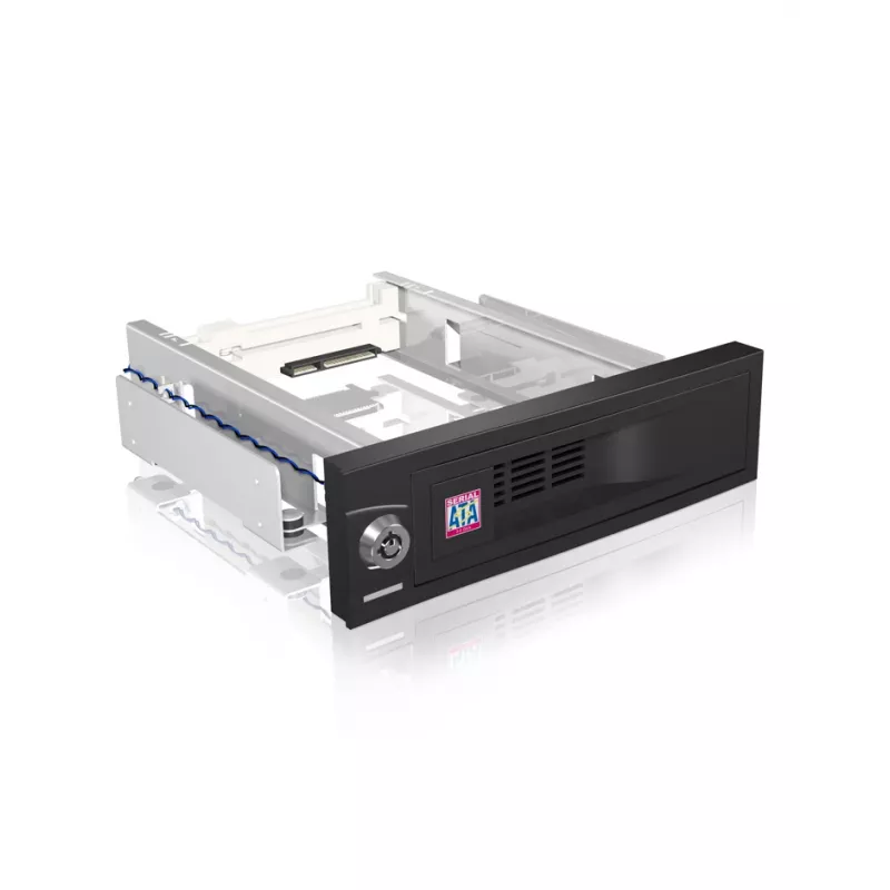 ICY BOX IB-168SK-B 13.3 cm (5.25 tolli) kandepaneel, must