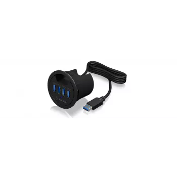ICY BOX IB-HUB1403 USB 3.2 Gen 1 (3.1 Gen 1) Type-A 5000 Mbit/s Must