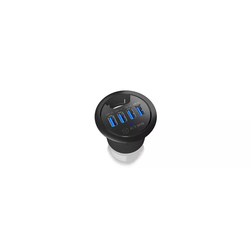 ICY BOX IB-HUB1403 USB 3.2 Gen 1 (3.1 Gen 1) Type-A 5000 Mbit/s Must