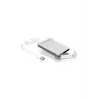ICY BOX IB-AC703-U3 HDD/SSD-korpus Valge 2.5 tolli