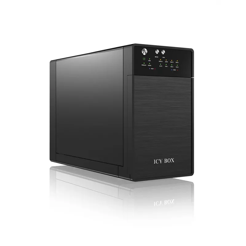 ICY BOX IB-RD3620SU3 kettaseade 0 TB Töölaud Must