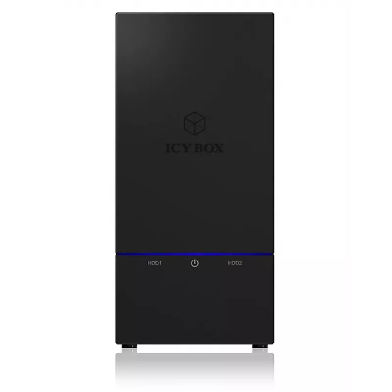 ICY BOX IB-RD3621U3 HDD/SSD korpus Must 3.5 tolli