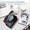 ICY BOX IB-RD3621U3 HDD/SSD korpus Must 3.5 tolli