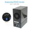 ICY BOX IB-RD3621U3 HDD/SSD korpus Must 3.5 tolli