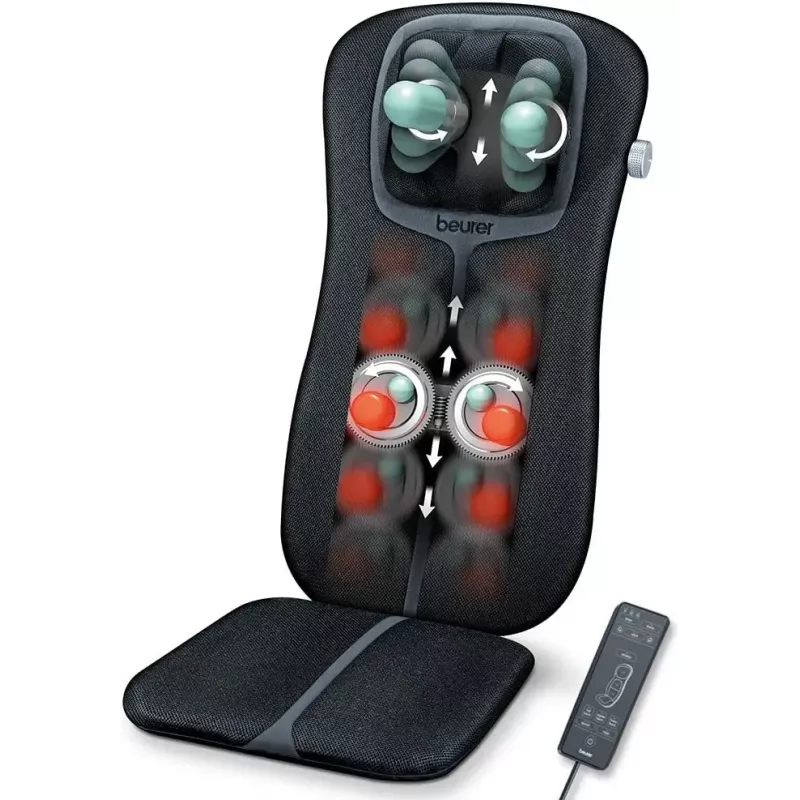Massaažiga istmekate Beurer MG 254 — shiatsu selja- ja kaelamassaaz, soojendusfunktsioon, must, 5,4 kg