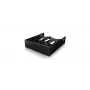 ICY BOX IB-5251, Plastik, Must, Hiina, 147 mm, 175 mm, 40 mm