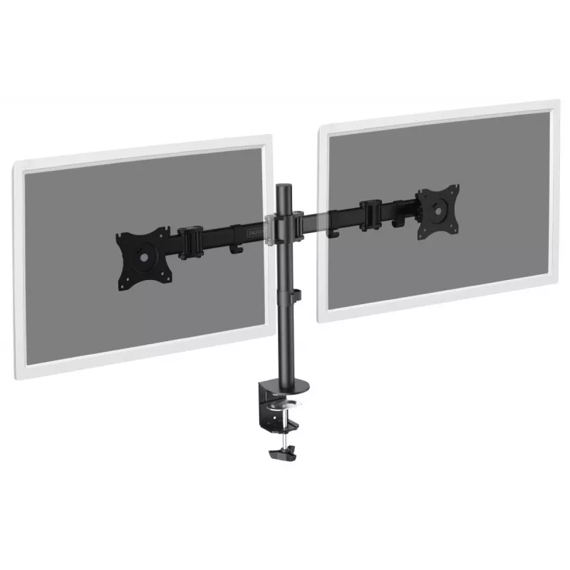 DIGITUS kahe monitori alus klambriga monitoridele kuni 70 cm (27 tolli) (DA-90349)