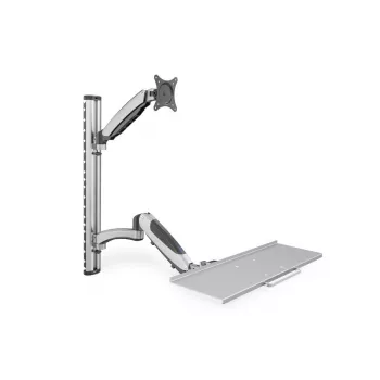 DIGITUS Flexible wall mount forworkspaces for Monitor+klaviatuur (DA-90354)