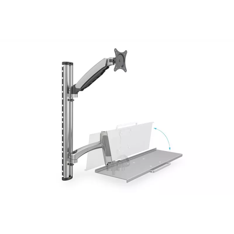 DIGITUS Flexible wall mount forworkspaces for Monitor+klaviatuur (DA-90354)