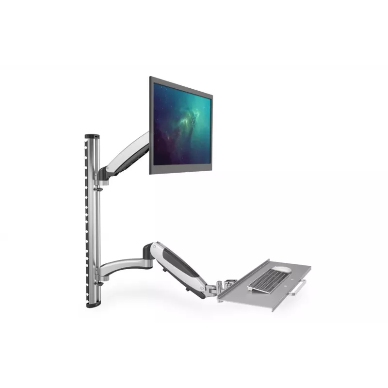 DIGITUS Flexible wall mount forworkspaces for Monitor+klaviatuur (DA-90354)
