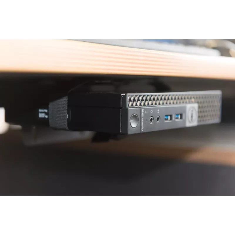 DIGITUS Multifunctional Mini Desktop PC holder for table, clamp or between a monitor mount inst. VESA 75x75, 100x100