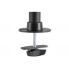DIGITUS Triple Monitor Desk clamp mount, Must 90degree Swivel,45degree Tilt,rotate 360degree,15-27in TFT, max load 3x8Kg,VESA max100x100