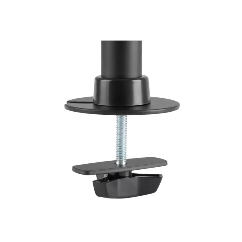 DIGITUS Triple Monitor Desk clamp mount, Must 90degree Swivel,45degree Tilt,rotate 360degree,15-27in TFT, max load 3x8Kg,VESA max100x100