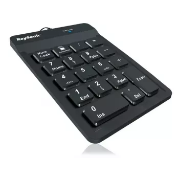 KeySonic ACK-118BK numbriline klaviatuur Universaalne USB Must