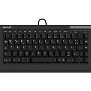KeySonic ACK-595C+ (US) klaviatuur Home USB QWERTY US English Must