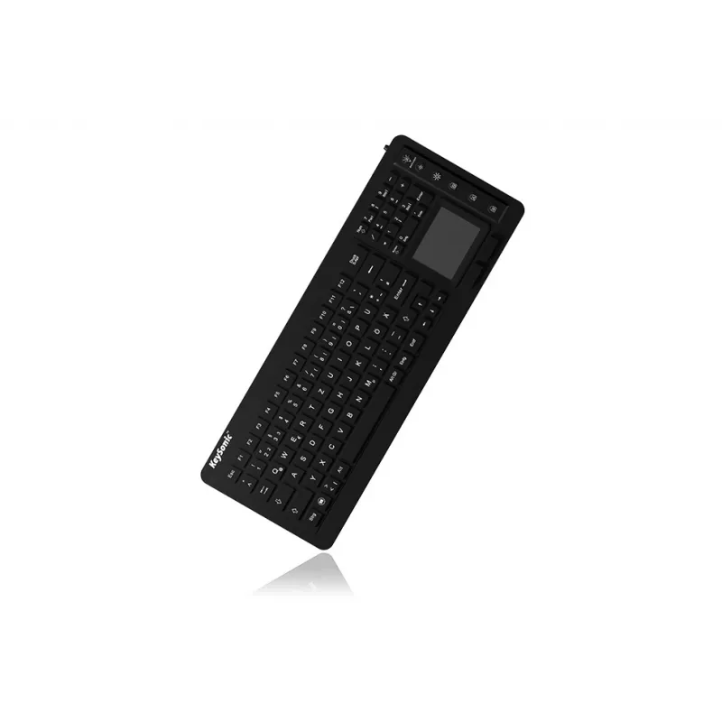 KeySonic KSK-6231 INEL (US) klaviatuur tööstuslik USB QWERTY US inglise keel must
