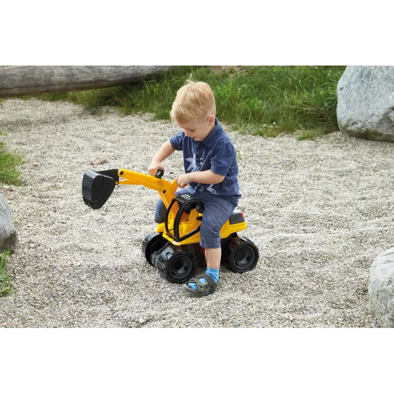 Lena GIGA TRUCKS Ekskavaator Pro, Ekskavaator, 3 a, Must, Kollane