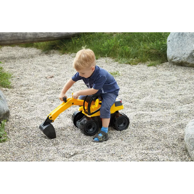 Lena GIGA TRUCKS Ekskavaator Pro, Ekskavaator, 3 a, Must, Kollane