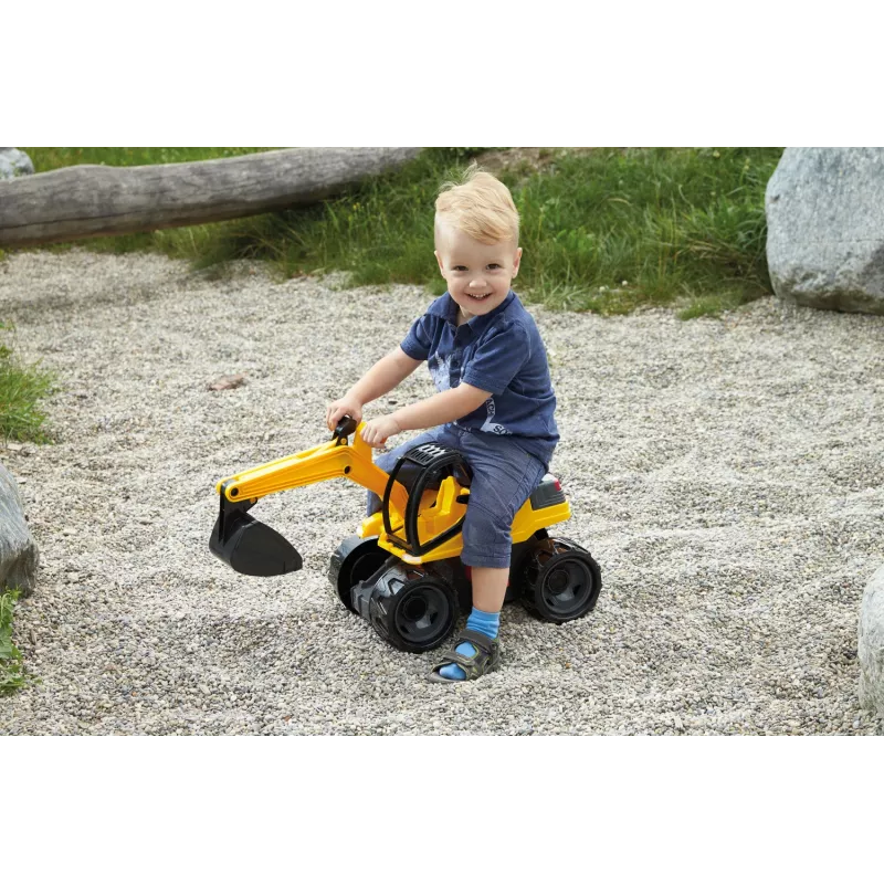 Lena GIGA TRUCKS Ekskavaator Pro, Ekskavaator, 3 a, Must, Kollane