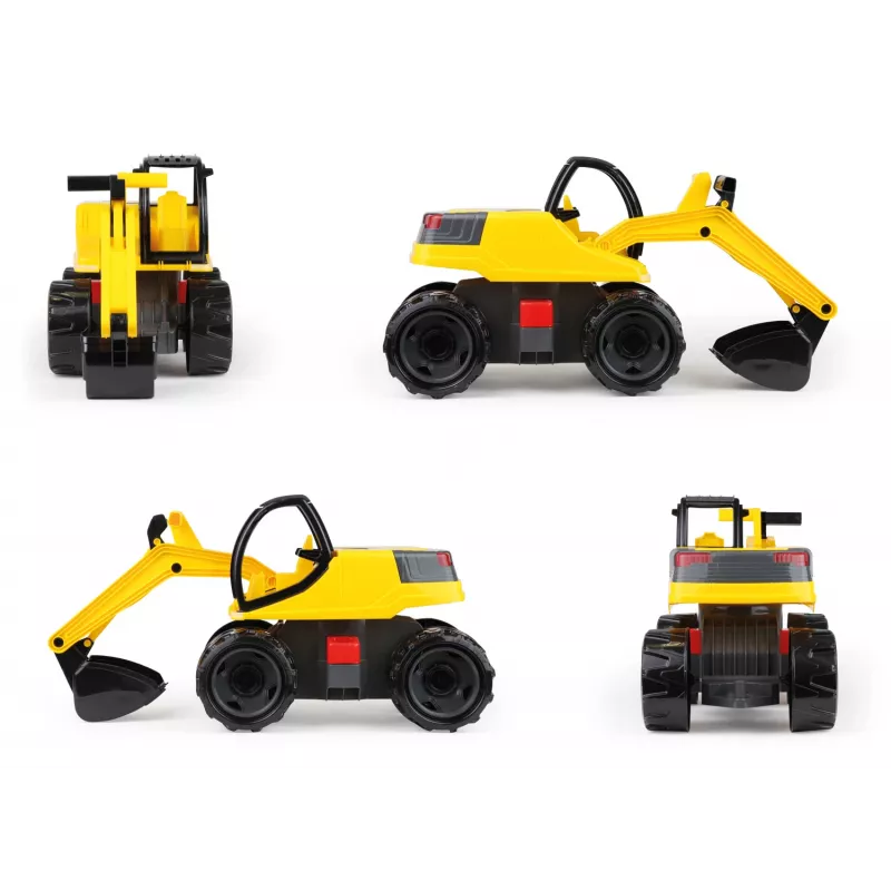 Lena GIGA TRUCKS Ekskavaator Pro, Ekskavaator, 3 a, Must, Kollane