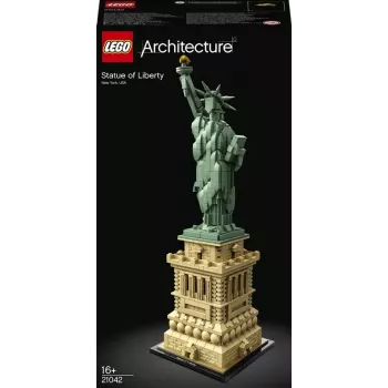 LEGO Architecture Vabadussammas 21042 ehituskomplekt — 1685 tk, detailne Vabadussamba mudel