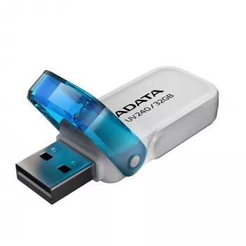 USB-mälupulk ADATA UV240 32 GB USB Type-A 2.0, valge, korgiga