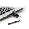 USB-mälupulk ADATA USB Type-A 2.0 64 GB UV240, must, korgiga disain