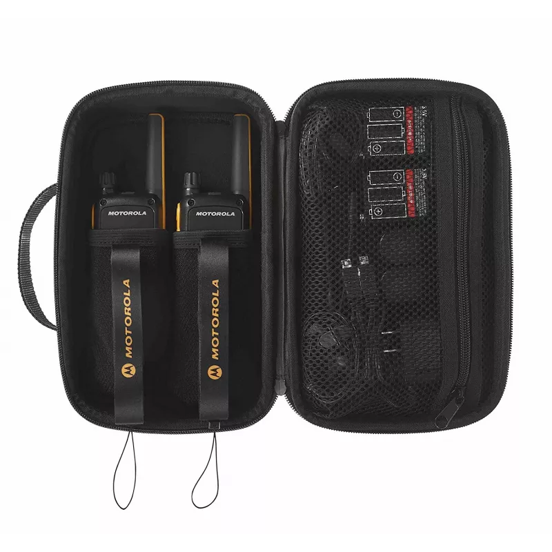 Motorola Talkabout T82 Extreme Twin Pack kahesuunaline raadio 16 kanalit must, oranž