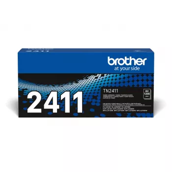 Tonerikassett Brother TN-2411 — Must, 1 tk pakendis, Laserprint, ~1200 lehekülge