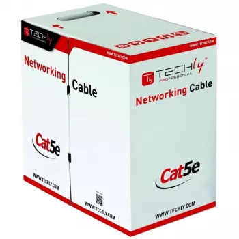 Techly ITP8-FLU-0305 networking kaabel hall 305 m Cat5e U/UTP (UTP)