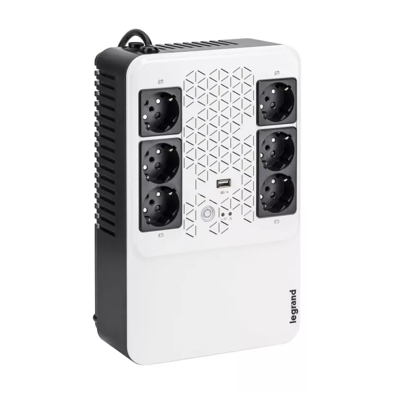 Legrand Keor ASI MULTIPLUG 800 FR katkematu toiteallikas (UPS) Line-Interactive 0.8 kVA 480 W 6 AC-pistikupesa