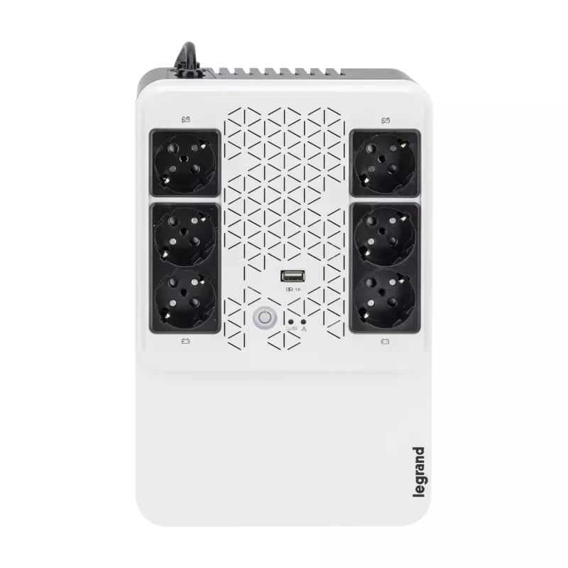 Legrand Keor ASI MULTIPLUG 800 FR katkematu toiteallikas (UPS) Line-Interactive 0.8 kVA 480 W 6 AC-pistikupesa