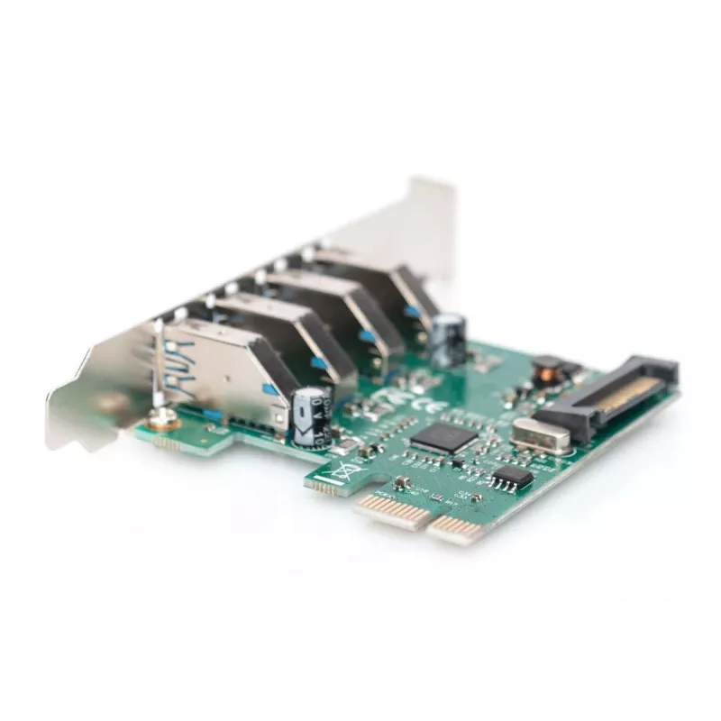 DIGITUS USB 3.0, 4 Port, Pci-e lisakaart 4 porti A/F väline VL805 kiibistik