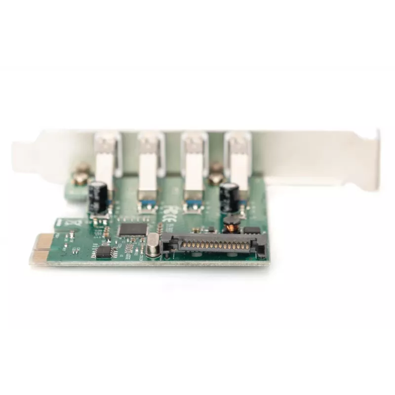 DIGITUS USB 3.0, 4 Port, Pci-e lisakaart 4 porti A/F väline VL805 kiibistik