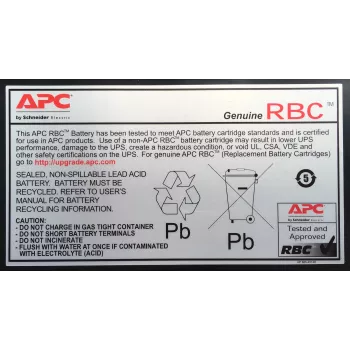APC Battery Replacement Cartridge RBC48 (OEM)