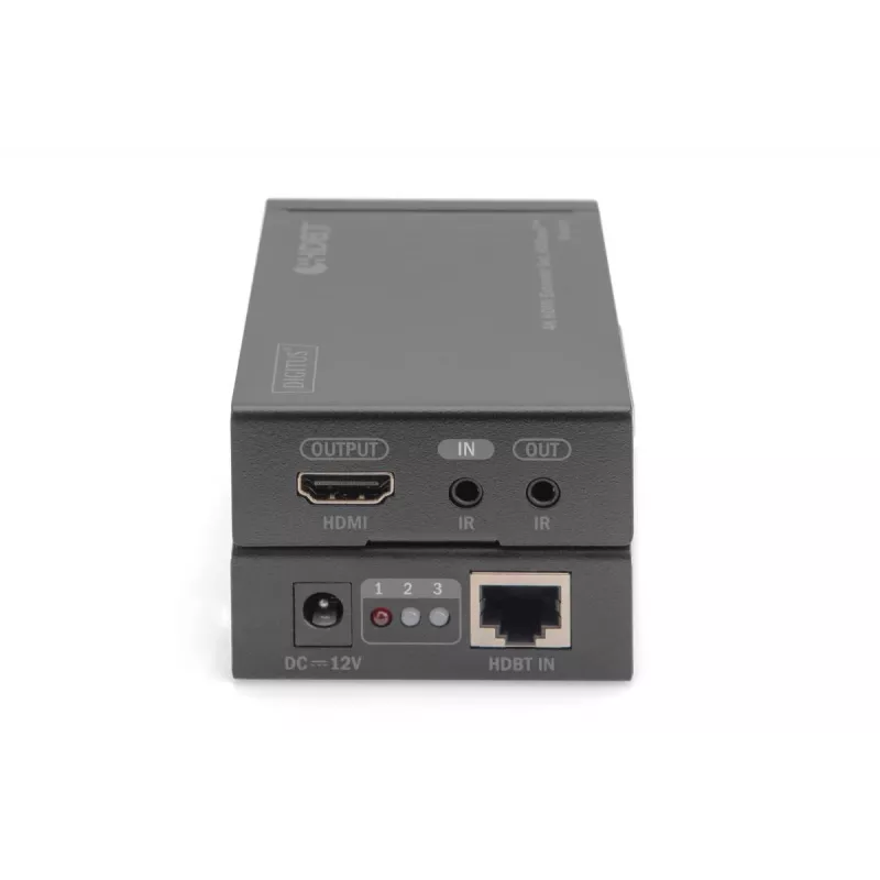 DIGITUS 4K HDMI Extender Set, HDBaseT 70 m over võrgukaabel (Cat 5E, 6, 7) UHD 4K2K/30 Hz
