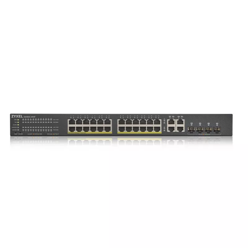 Zyxel GS1920-24HPV2 Hallatav Gigabit Ethernet (10/100/1000) Power over Ethernet (PoE) Must