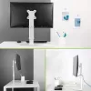 Techly ICA-LCD 260 monitori kinnitus / alus 68,6 cm (27 tolli) Lauaarvuti valge