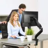 Techly ICA-LCD 514 monitori kinnitus / alus 68,6 cm (27 tolli) Laua Must