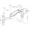 Techly ICA-LCD G112 teleri kinnitus/jalg 81.3 cm (32 tolli) Must