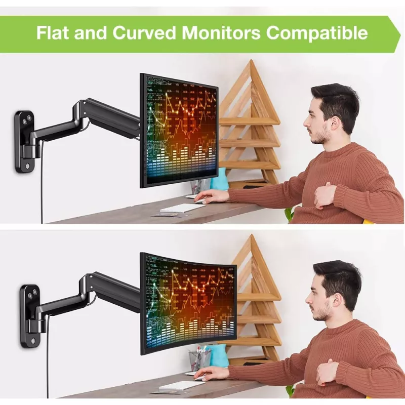 Techly ICA-LCD G112 teleri kinnitus/jalg 81.3 cm (32 tolli) Must