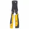 Intellinet Universal Modular Plug Crimping Tool and kaabel Tester, 2-in-1 Crimper and kaabel Tester: Cuts, Strips, Terminates and Tests, RJ45/RJ11/RJ12/RJ22