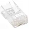 Intellinet RJ45 modulaarpistikud, Cat5e, UTP, 3-hambalised, täisjuhtmele, 15 µ kullatud kontaktid, 100 tk pakend
