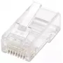 Intellinet RJ45 modulaarpistikud, Cat5e, UTP, 3-hambalised, täisjuhtmele, 15 µ kullatud kontaktid, 100 tk pakend